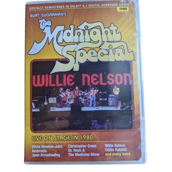 The Midnight Special Willie Nelson Olivia Newton John Bonus 1980 Burt Sugarman - Picture 1 of 4